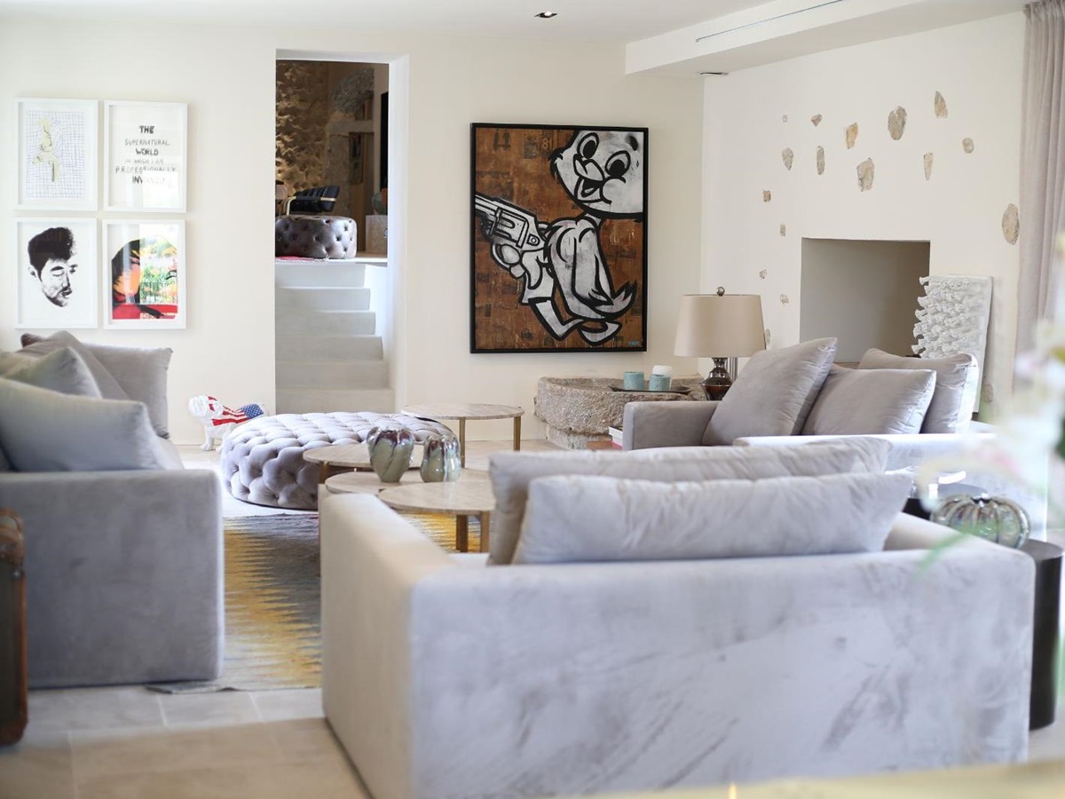 Living Room at Son Fuster in Mallorca
