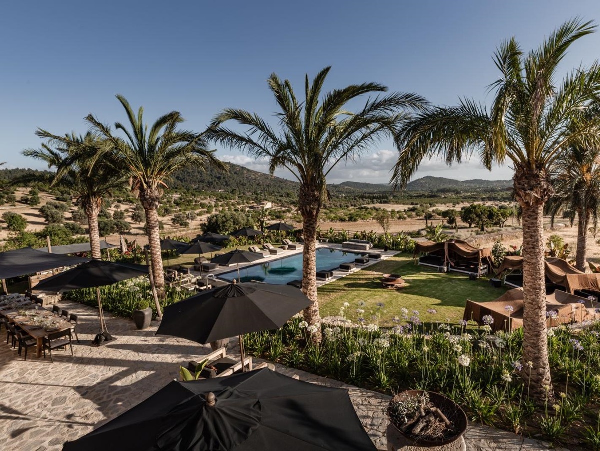 Pool View at Son Fuster in Mallorca