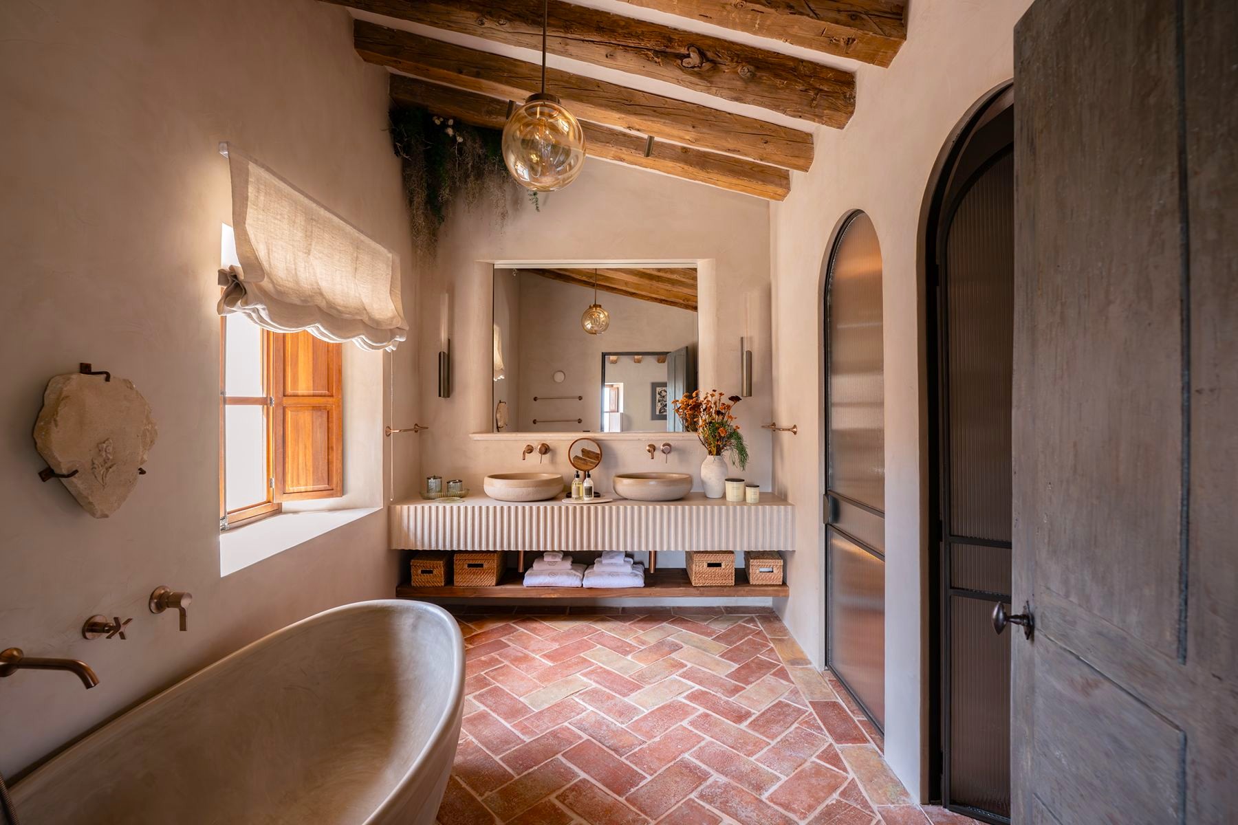 Bathroom at Son Veri, Mallorca