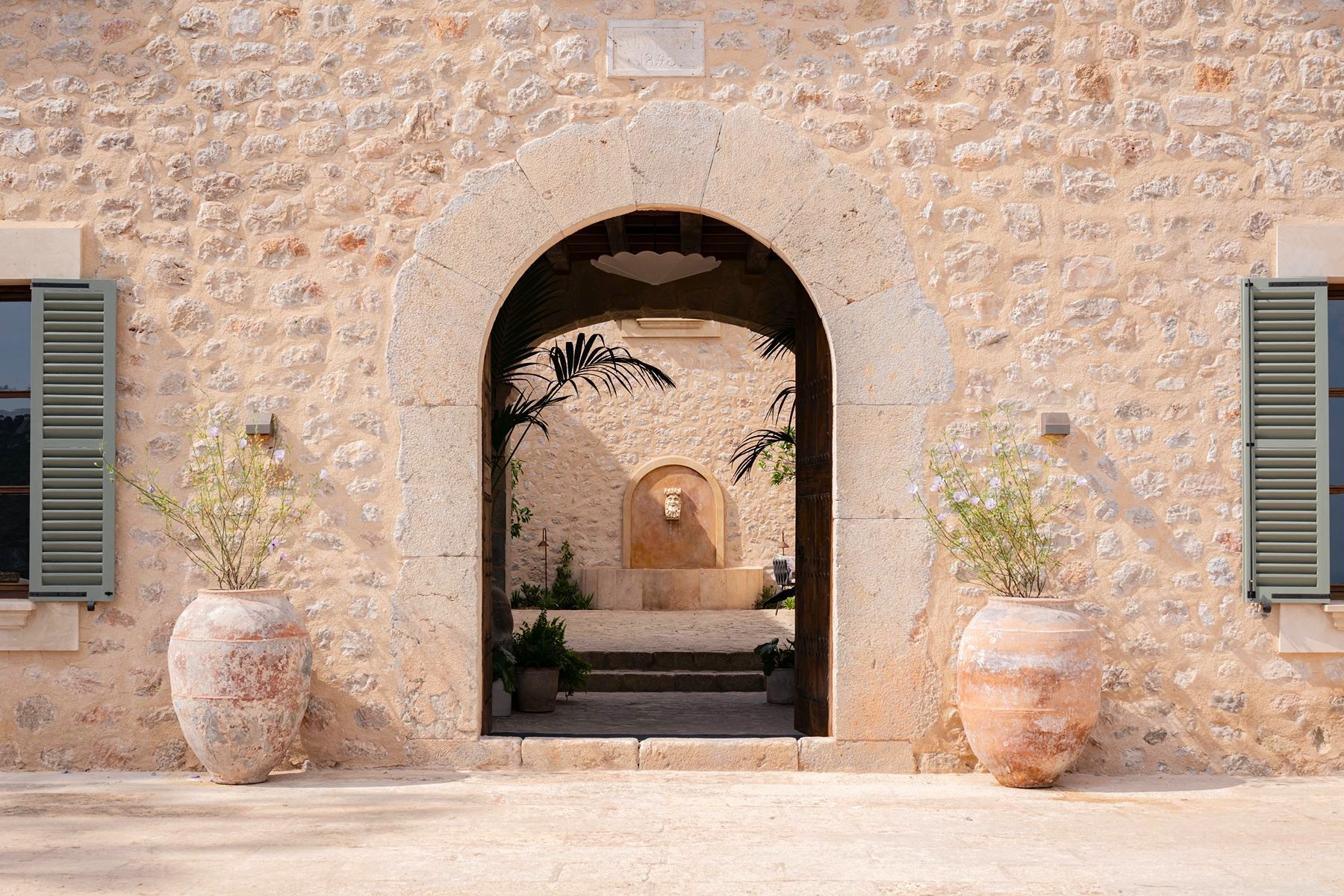 Entrance at Son Veri, Mallorca