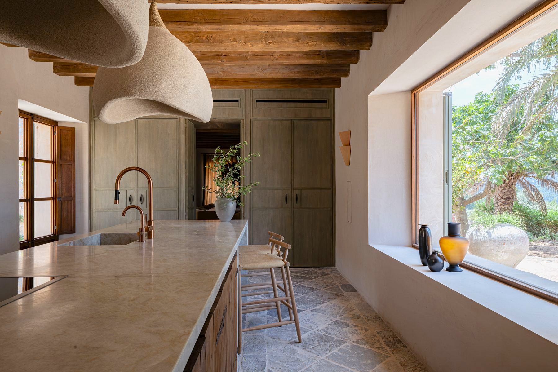Kitchen at Son Veri, Mallorca
