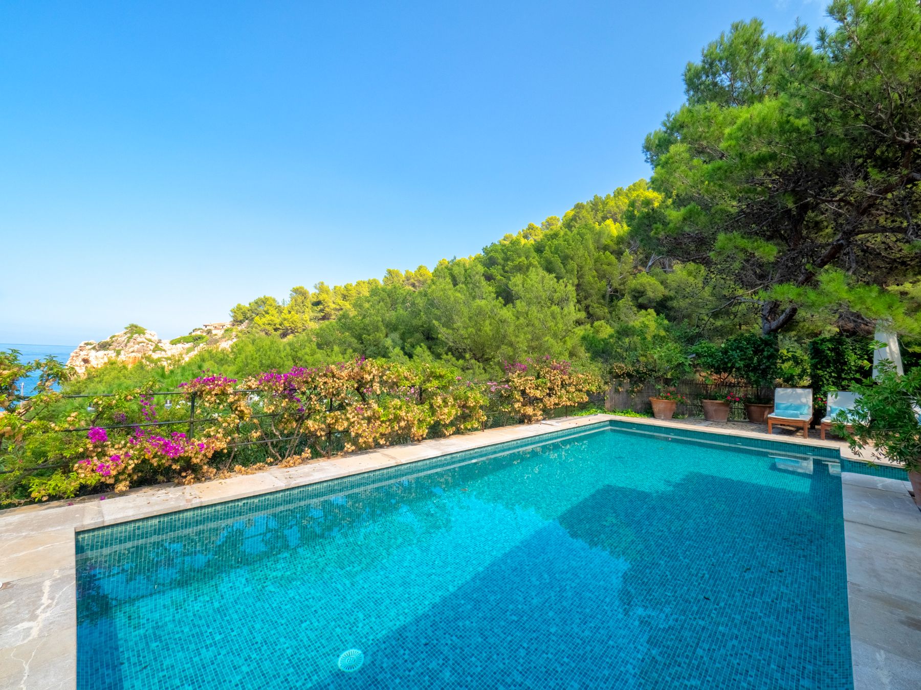 Pool at Villa Caleta, Mallorca