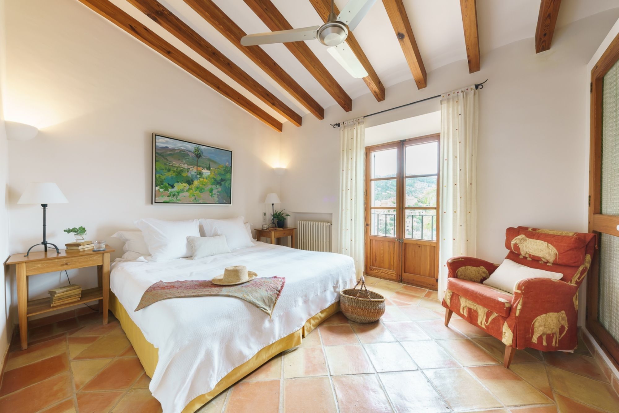 Double bedroom at Villa Casa Encantata