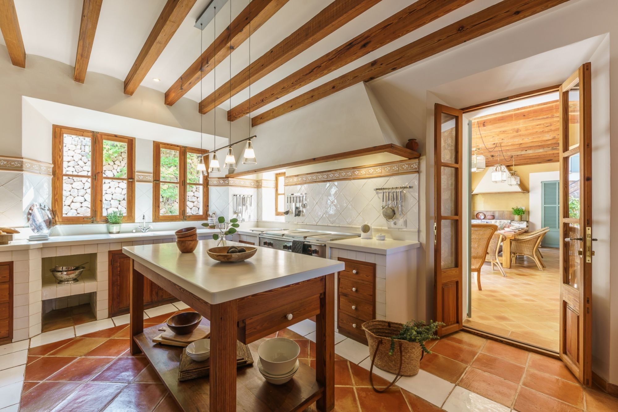 Kitchen at Villa Casa Encantata