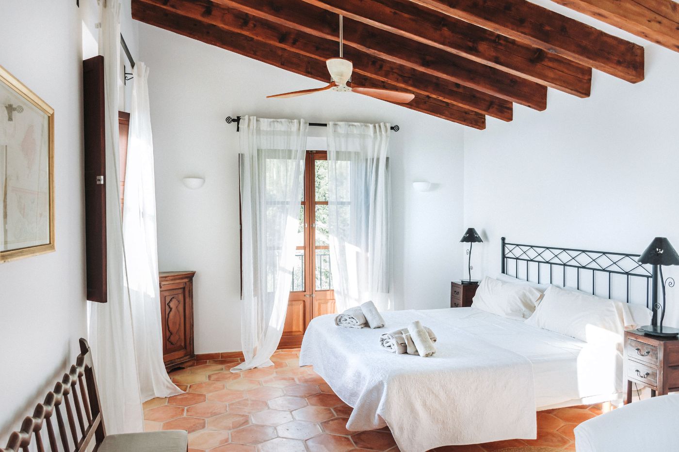 Bedroom at Villa Cascada