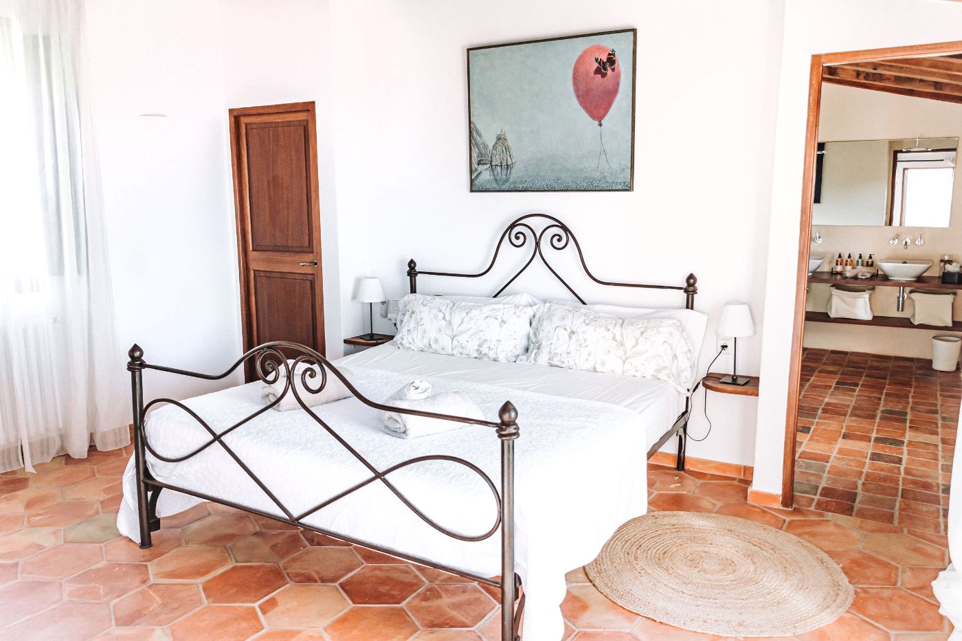Bedroom at Villa Cascada