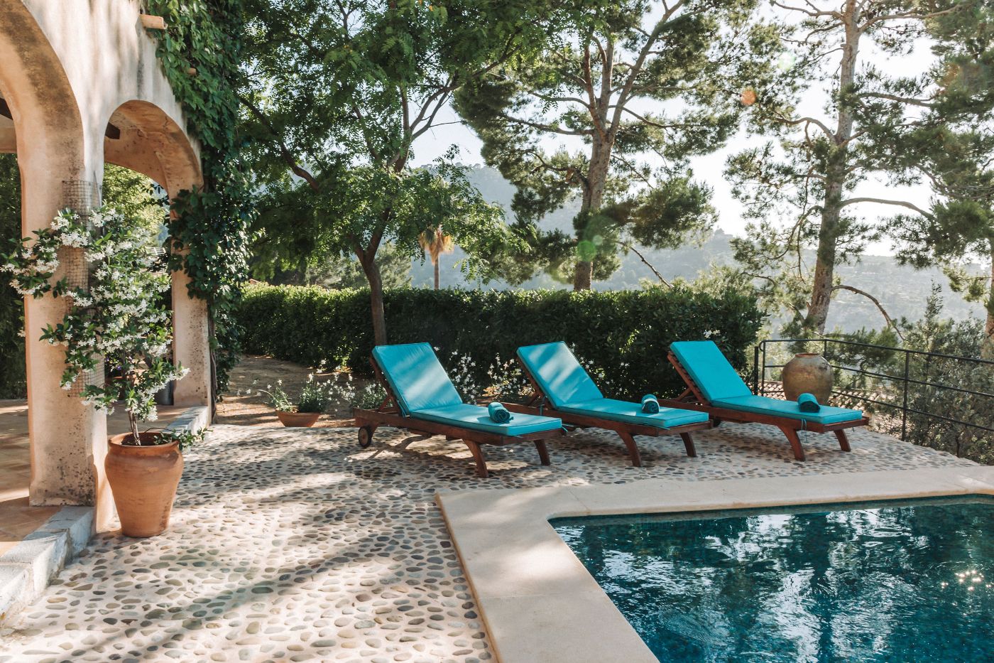 Pool at Villa Cascada