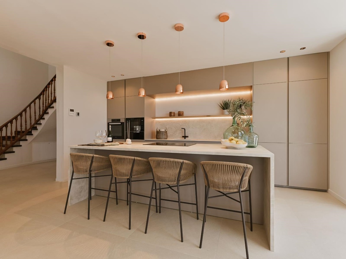 Kitchen at Villa Celeste, Mallorca