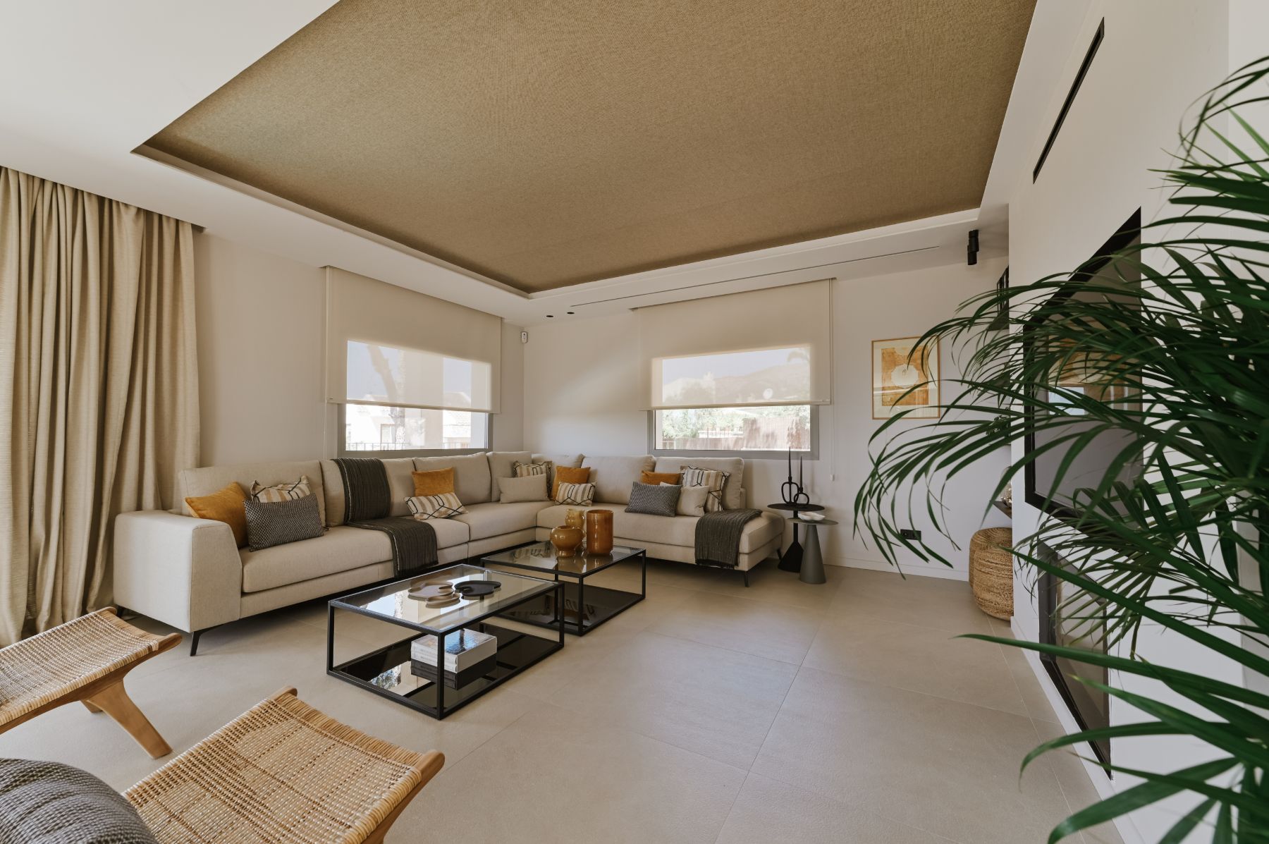 Living room at Villa Celeste, Mallorca