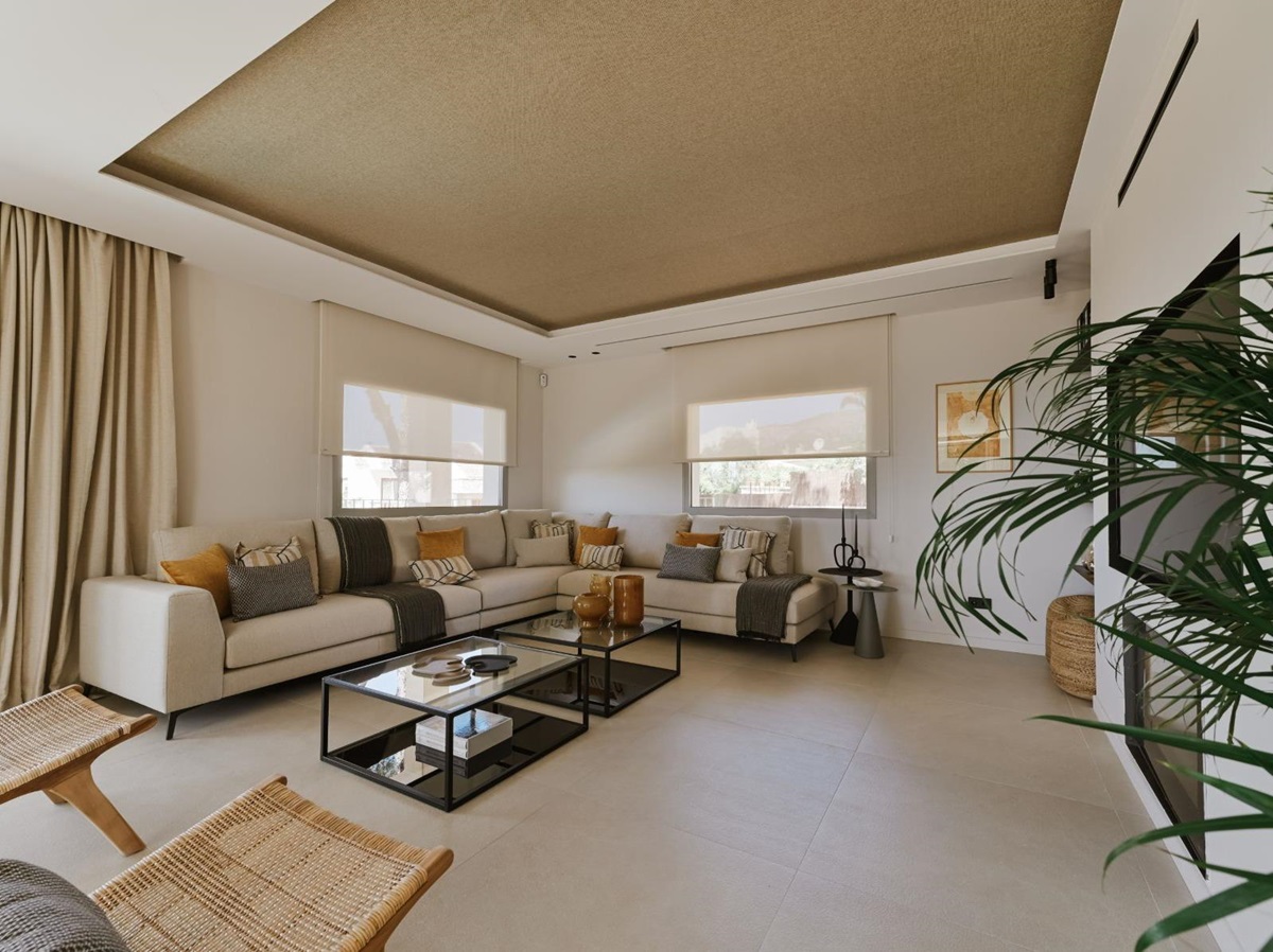Living room at Villa Celeste, Mallorca