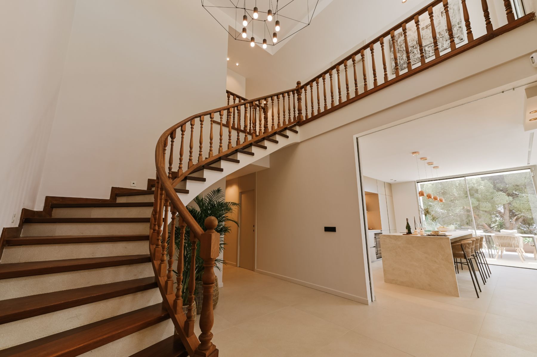 Staircase at Villa Celeste, Mallorca