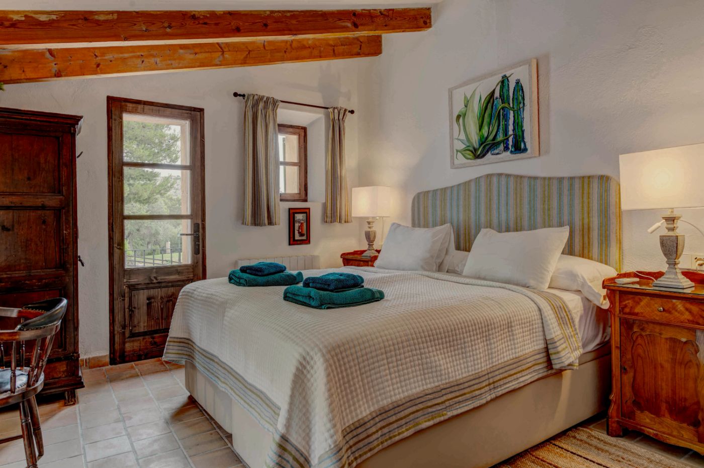 Double bedroom at Villa Esplendor
