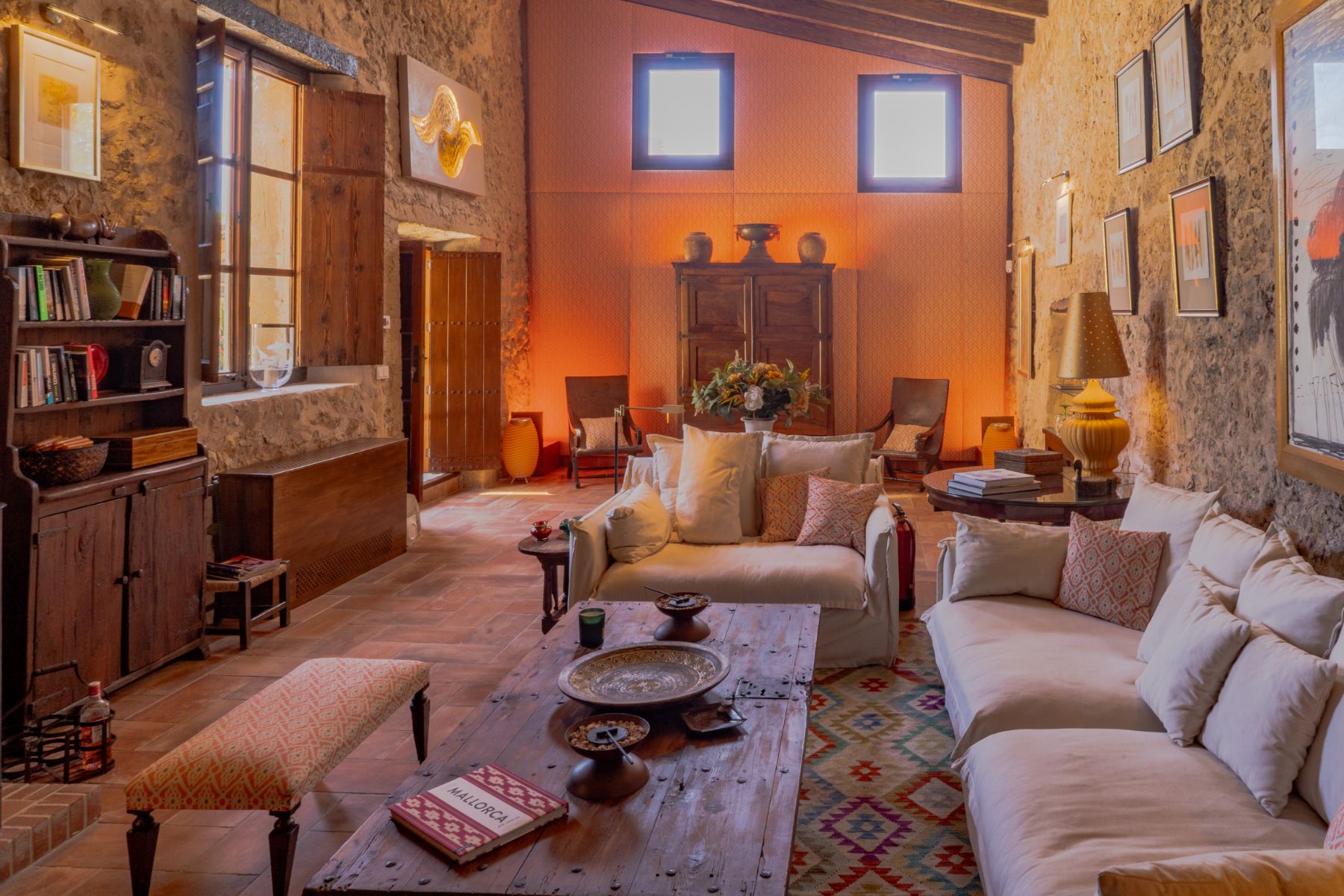 Living room at Villa Esplendor