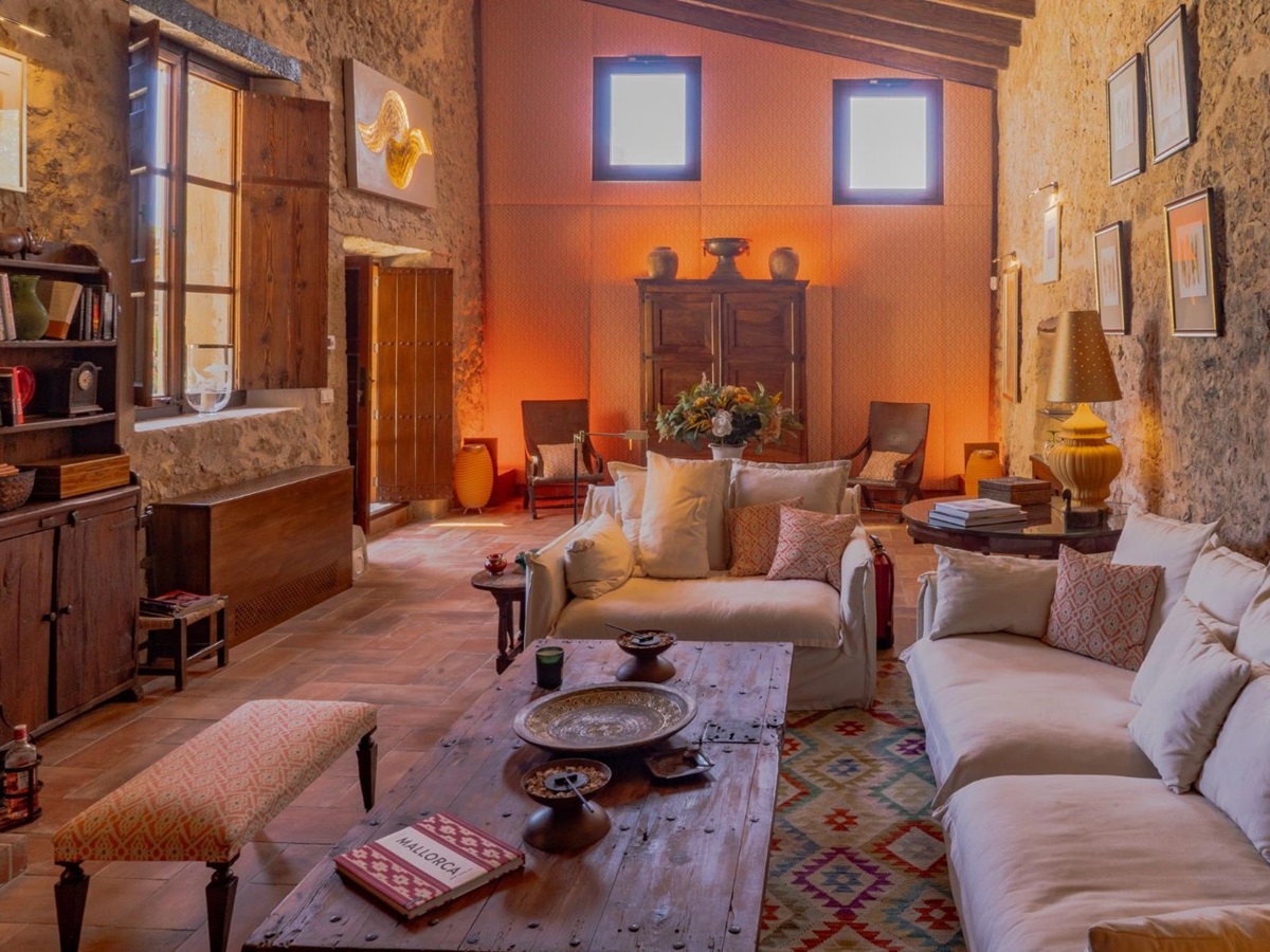 Living room at Villa Esplendor