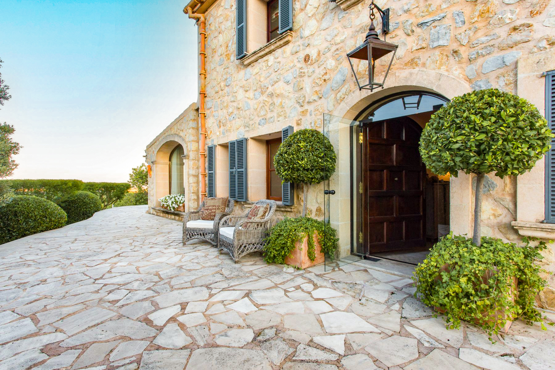 Entrance at Villa Maria, Mallorca