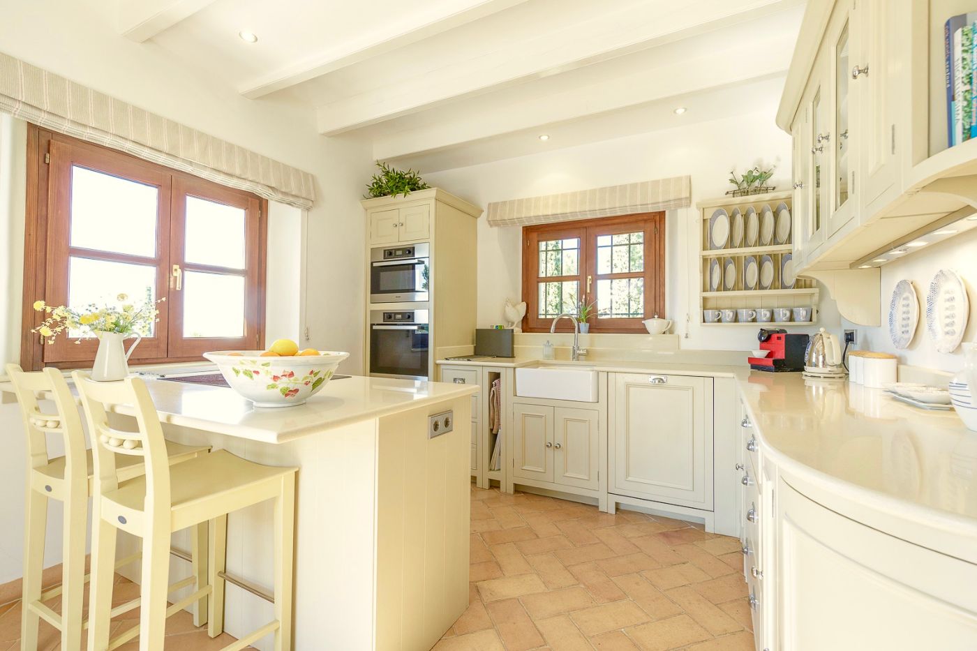 Kitchen at Villa Mariposa