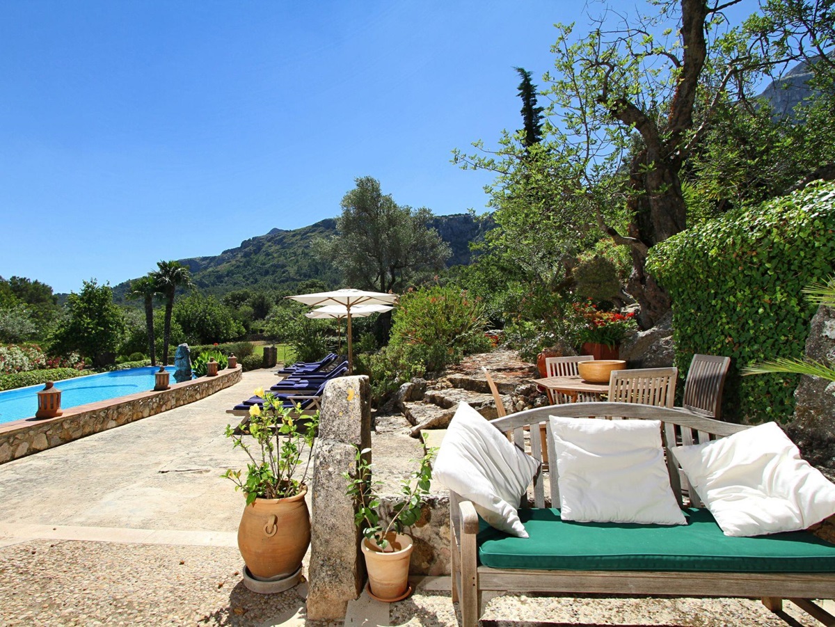 Swimming pool of Villa Poligono, Mallorca