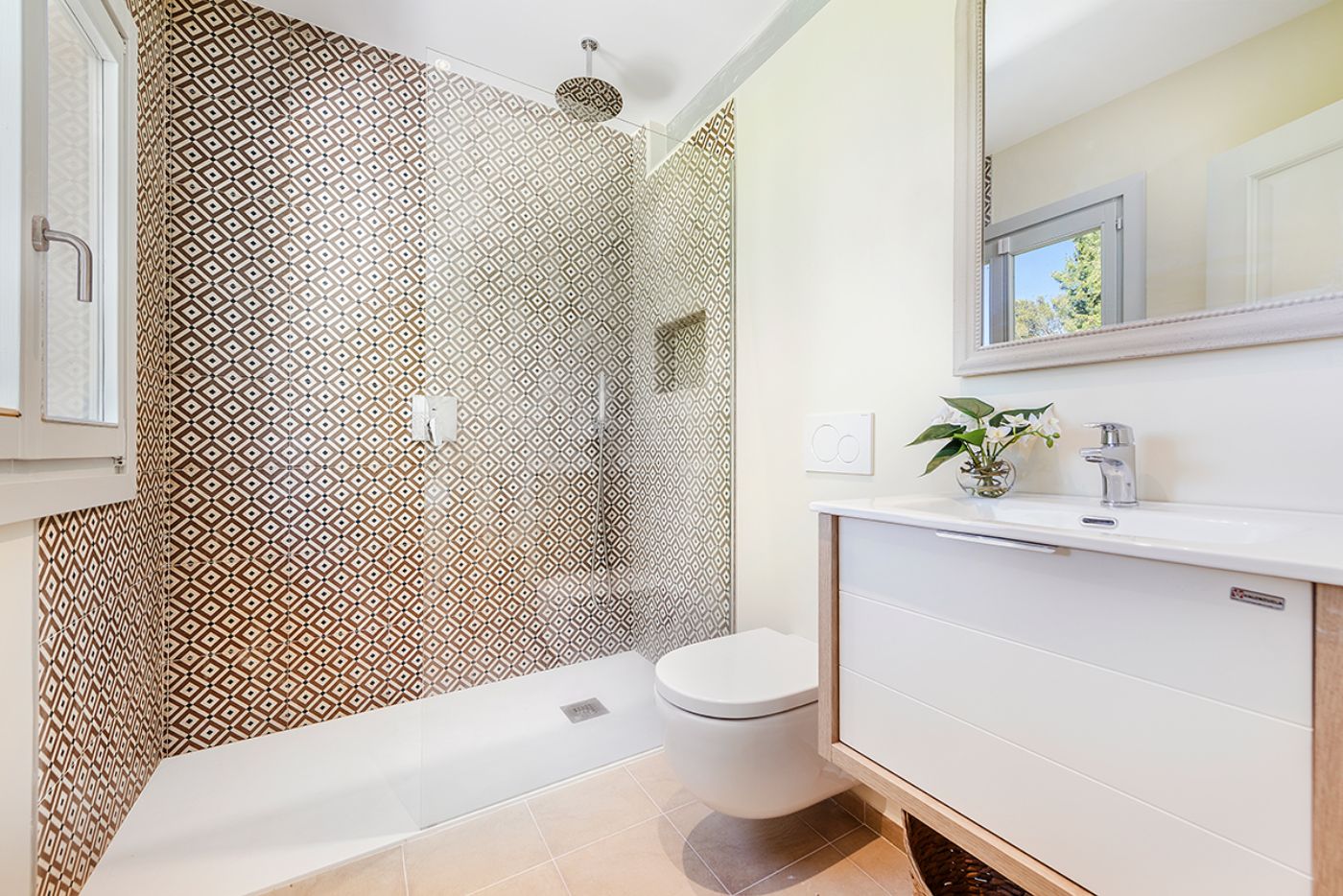 Bathroom at Villa Pollenca in Mallorca