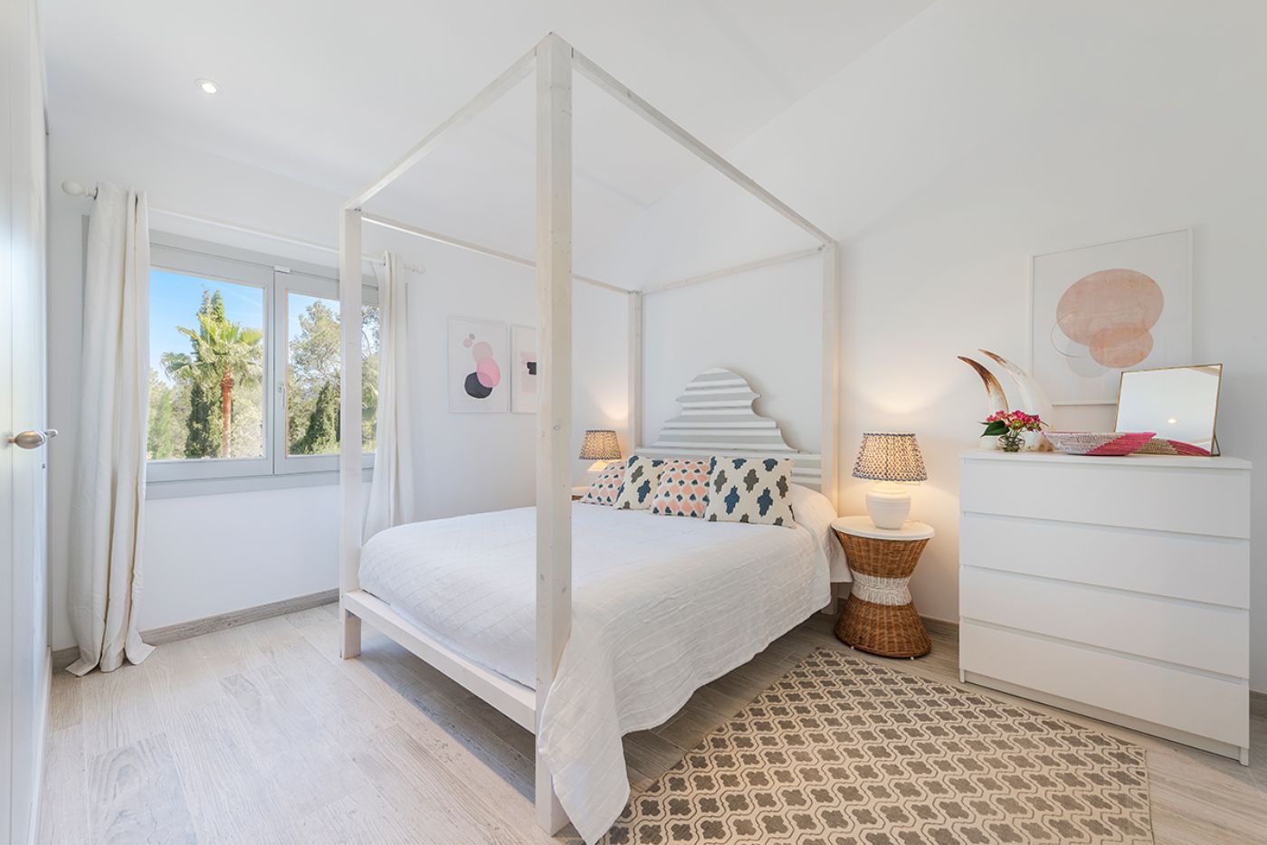 Bedroom 1 at Villa Pollenca in Mallorca