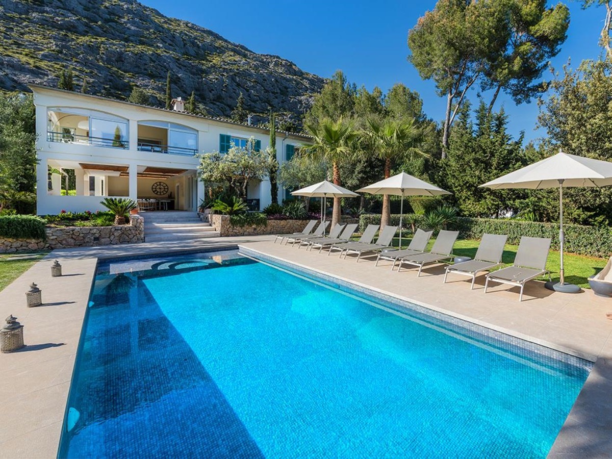 Exterior at Villa Pollenca in Mallorca