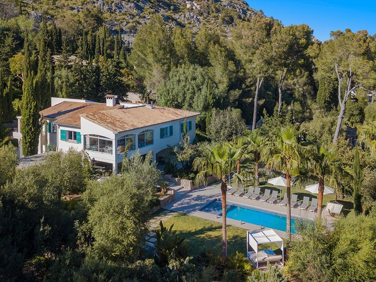Full Exterior at Villa Pollenca in Mallorca