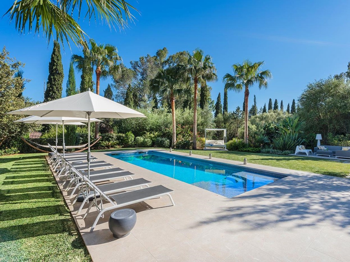 Pool 1 at Villa Pollenca in Mallorca