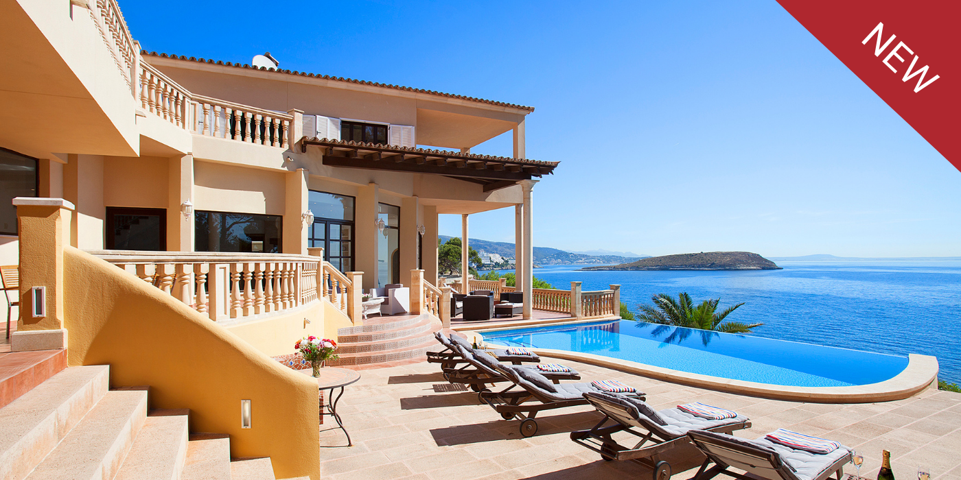 Villa Santuario-Mallorca - Pool and Sea View