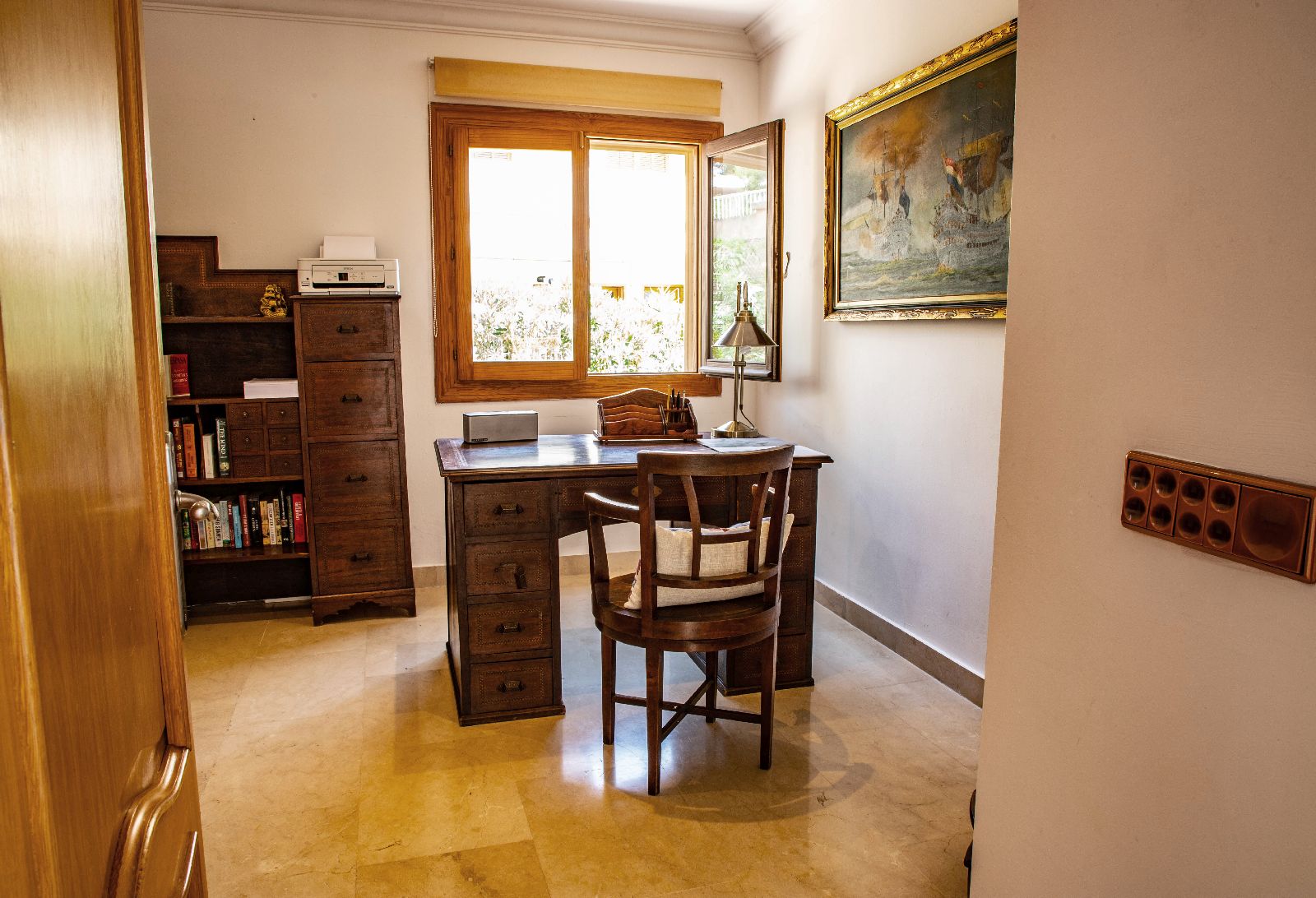 Study at Villa Santuario in Mallorca