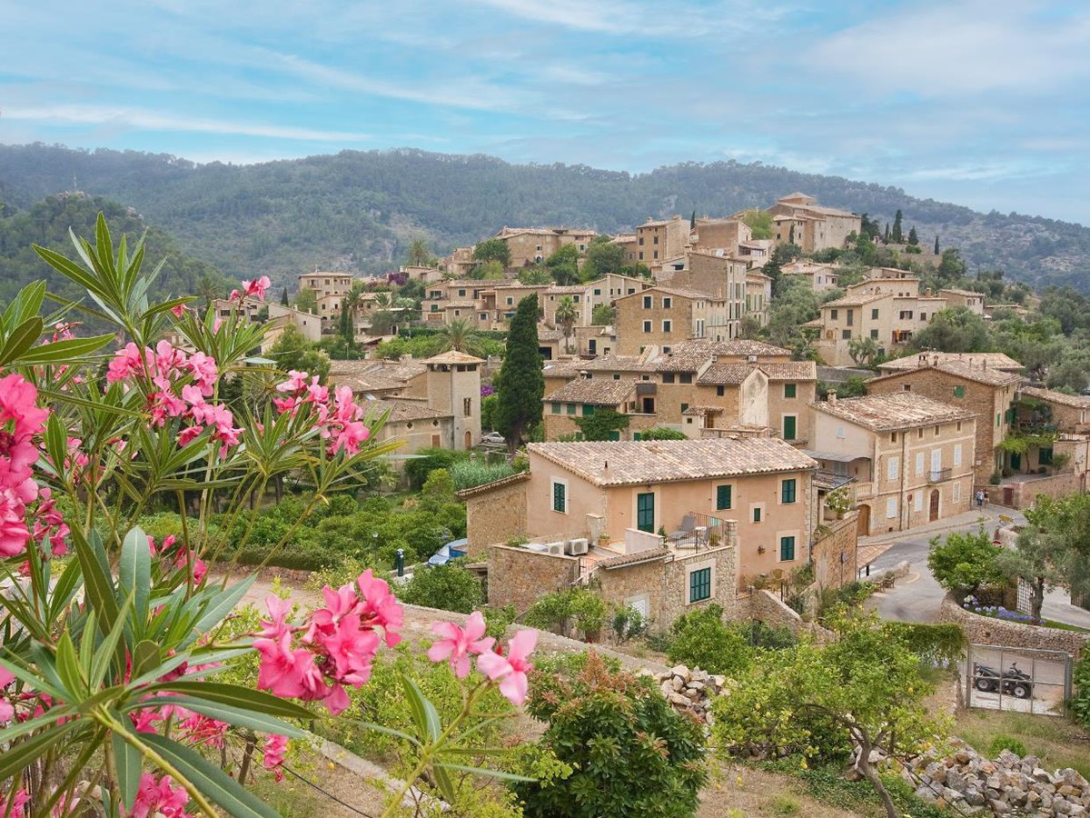View of Deia from Villa Serena