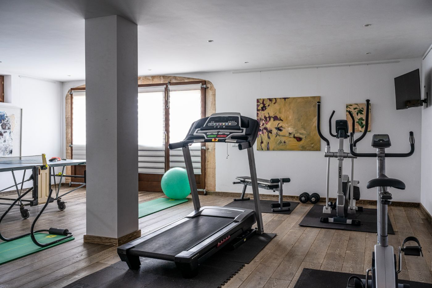 Gym at Villa Sineu Vista