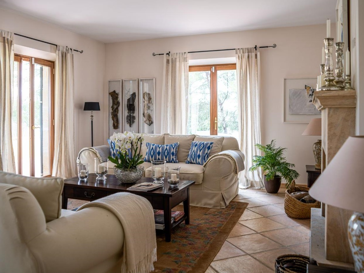 Living room at Villa Sineu Vista