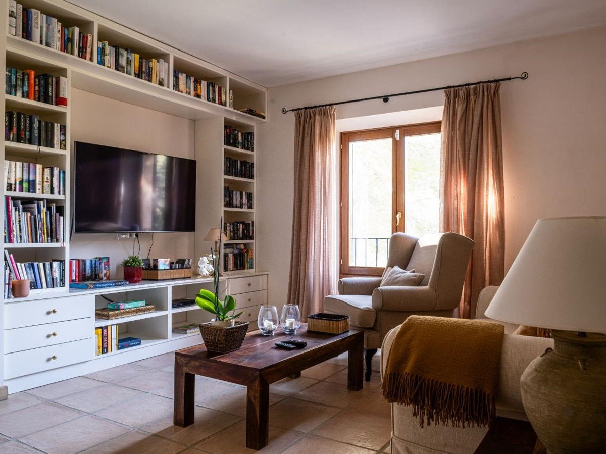 Living room at Villa Sineu Vista