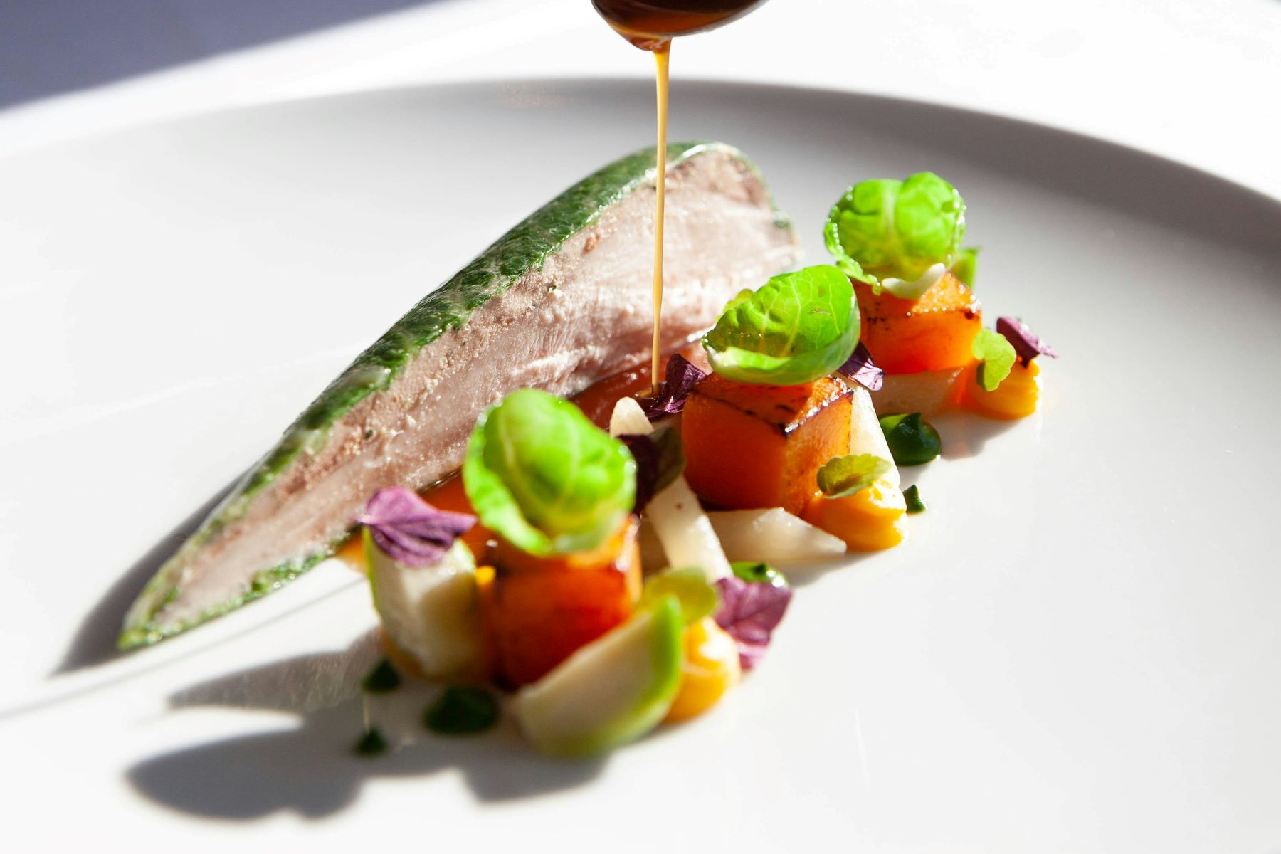 Michelin fine dining cuisine