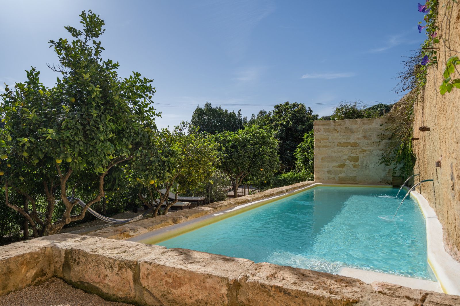 Pool at Alaior Gardens in Menorca