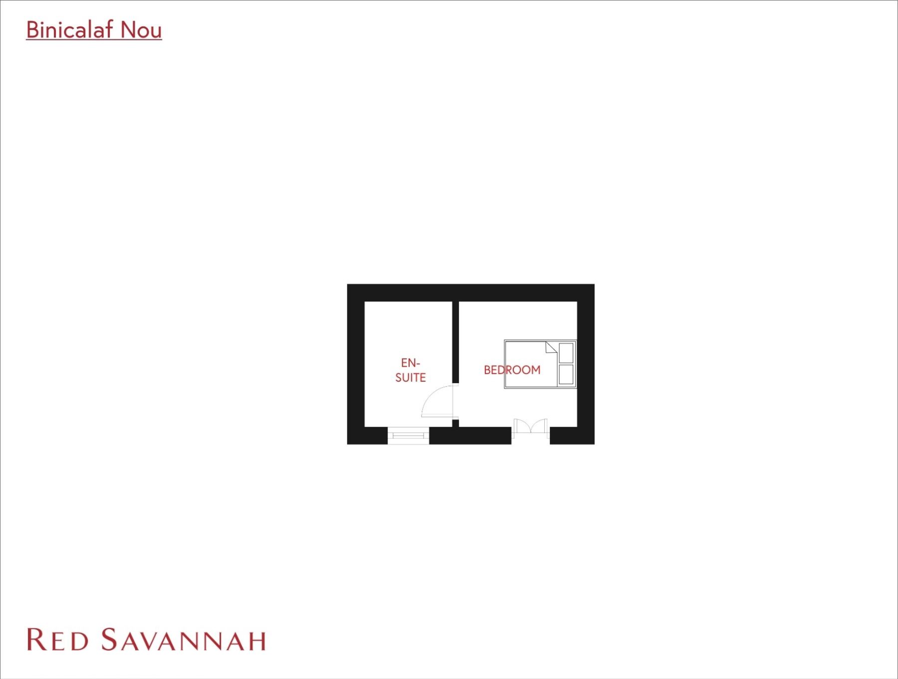 Binicalaf cottage floor plan