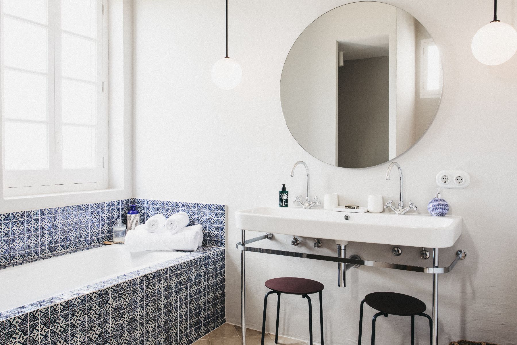 Bathroom at Casa Benedicta, Menorca