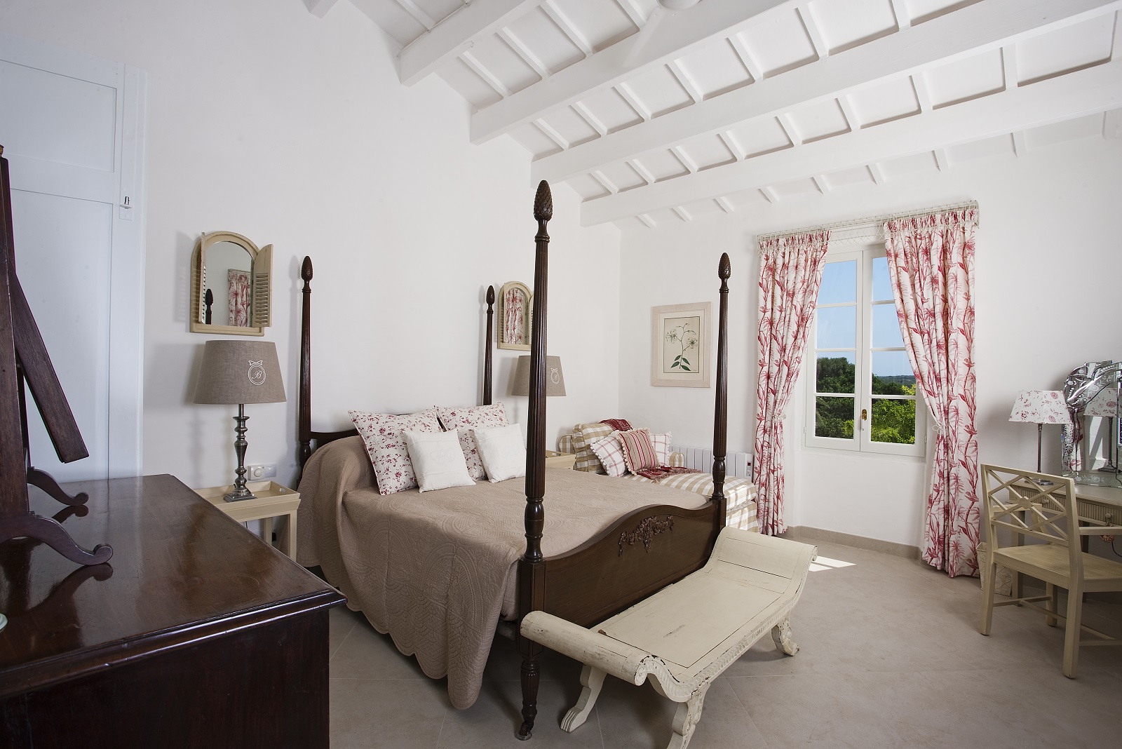 Bedroom at Finca Tortuga