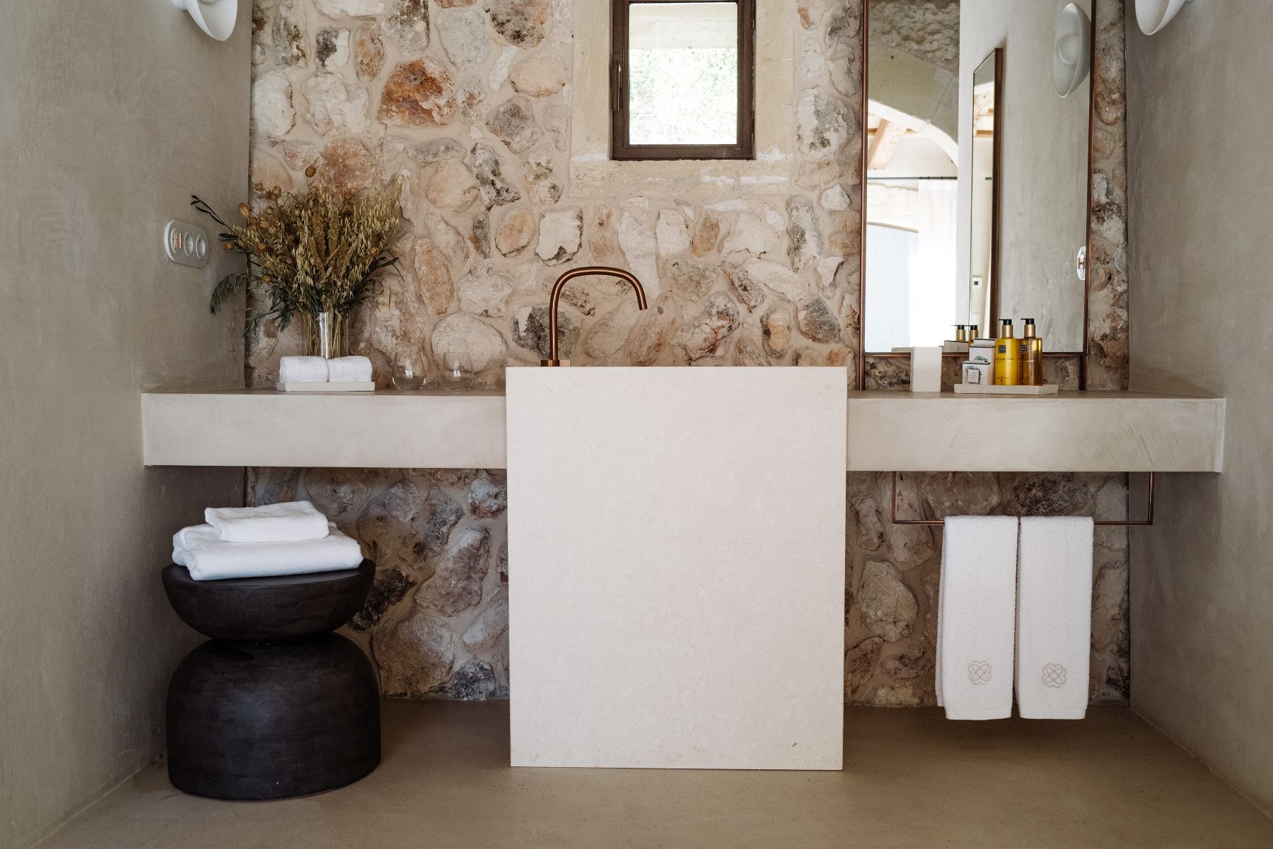 Bathroom at Villa Solana, Menorca