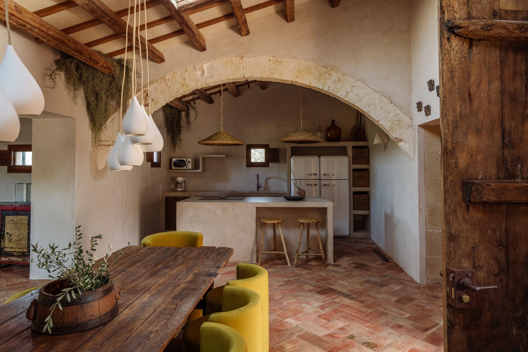 Dining room at Villa Solana, Menorca