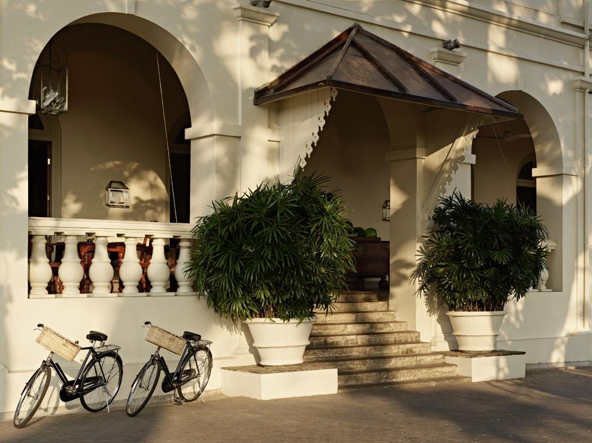 Exterior view of Amangalla in Galle, Sri Lanka