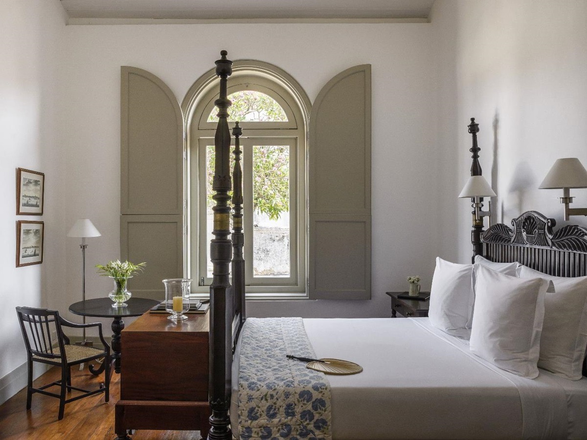 Guest suite in Amangalla in Galle, Sri Lanka