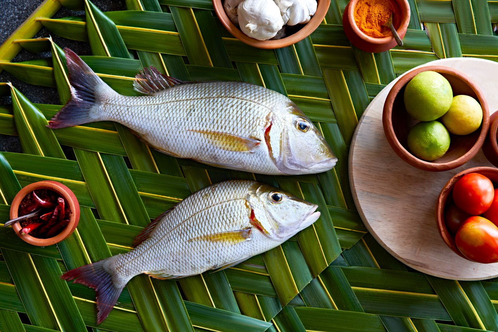 Fresh fish cuisine served at Amanwella