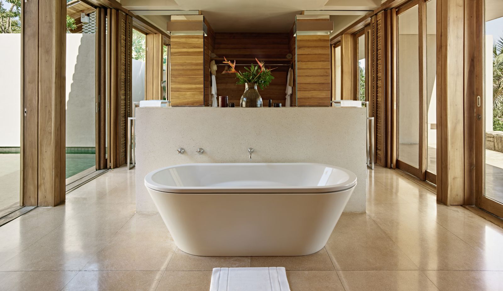 Bathroom at Amanwella in Sri Lanka's southern province