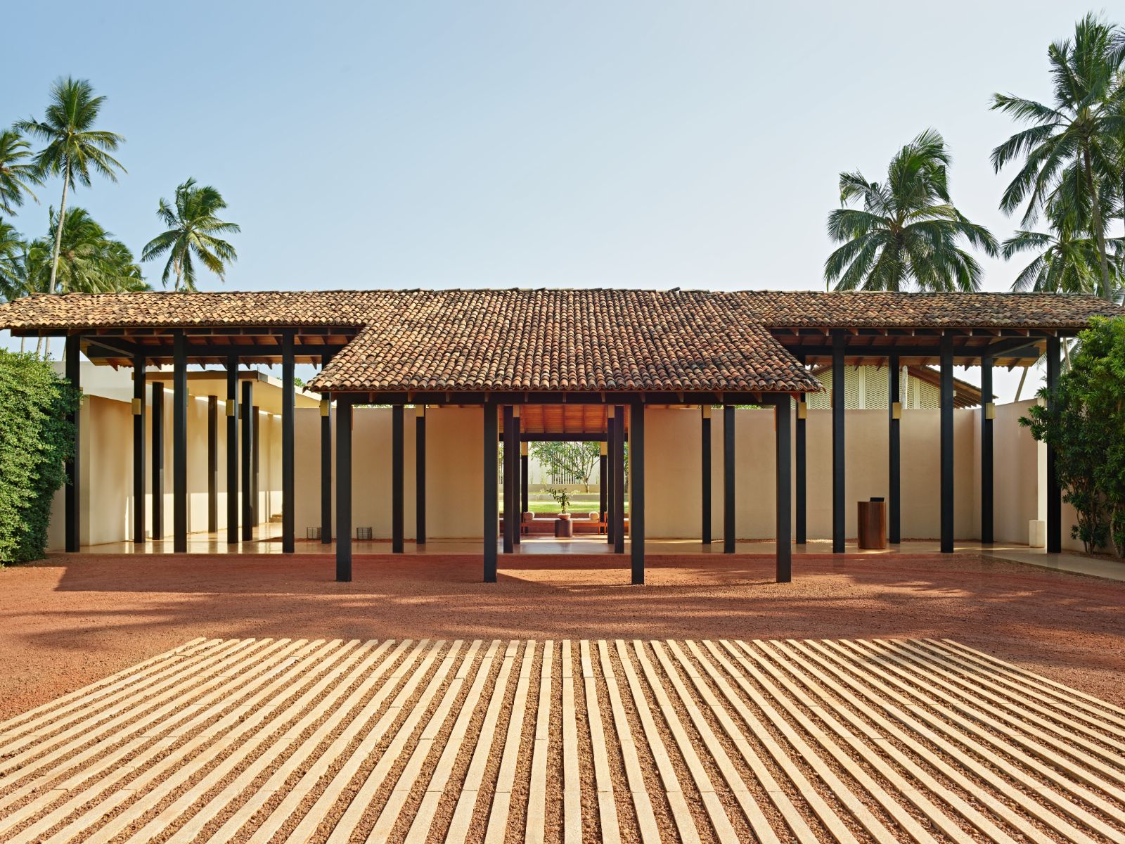 Exterior of Amanwella in Sri Lanka's southern province