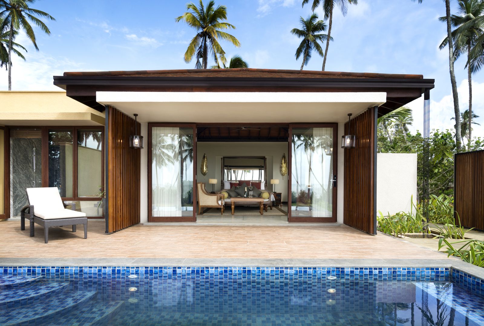 Beach villa with pool at Anantara Peace Haven Tangalle Resort Sri Lanka