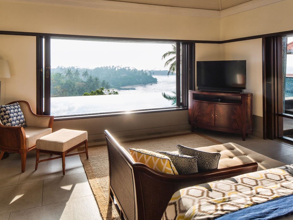 Duplex pool villa at Cape Weligama in Sri Lanka's southern province