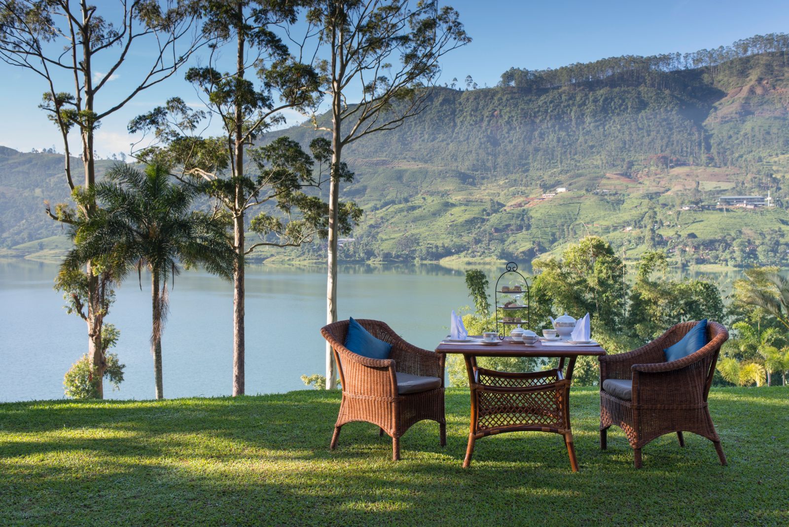 The gardens of Ceylon Tea Trails Sri Lanka