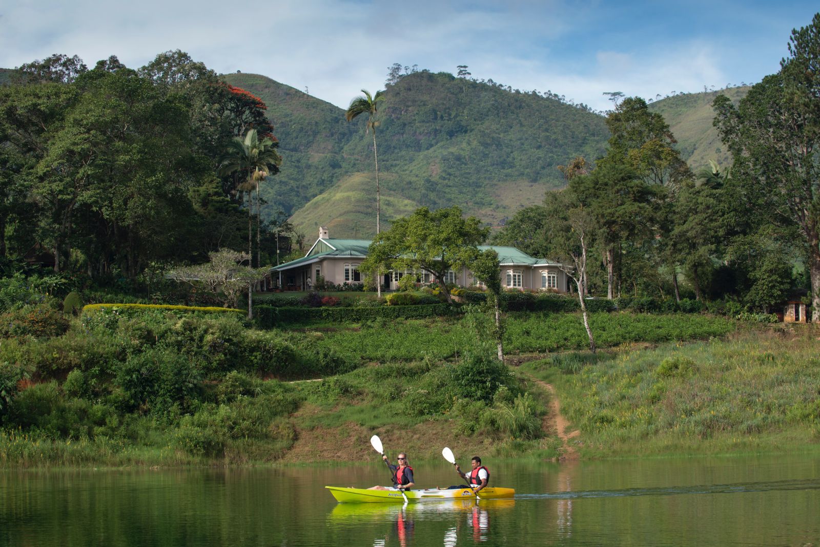 Kayaking from Ceylon Tea Trails in Sri Lanka