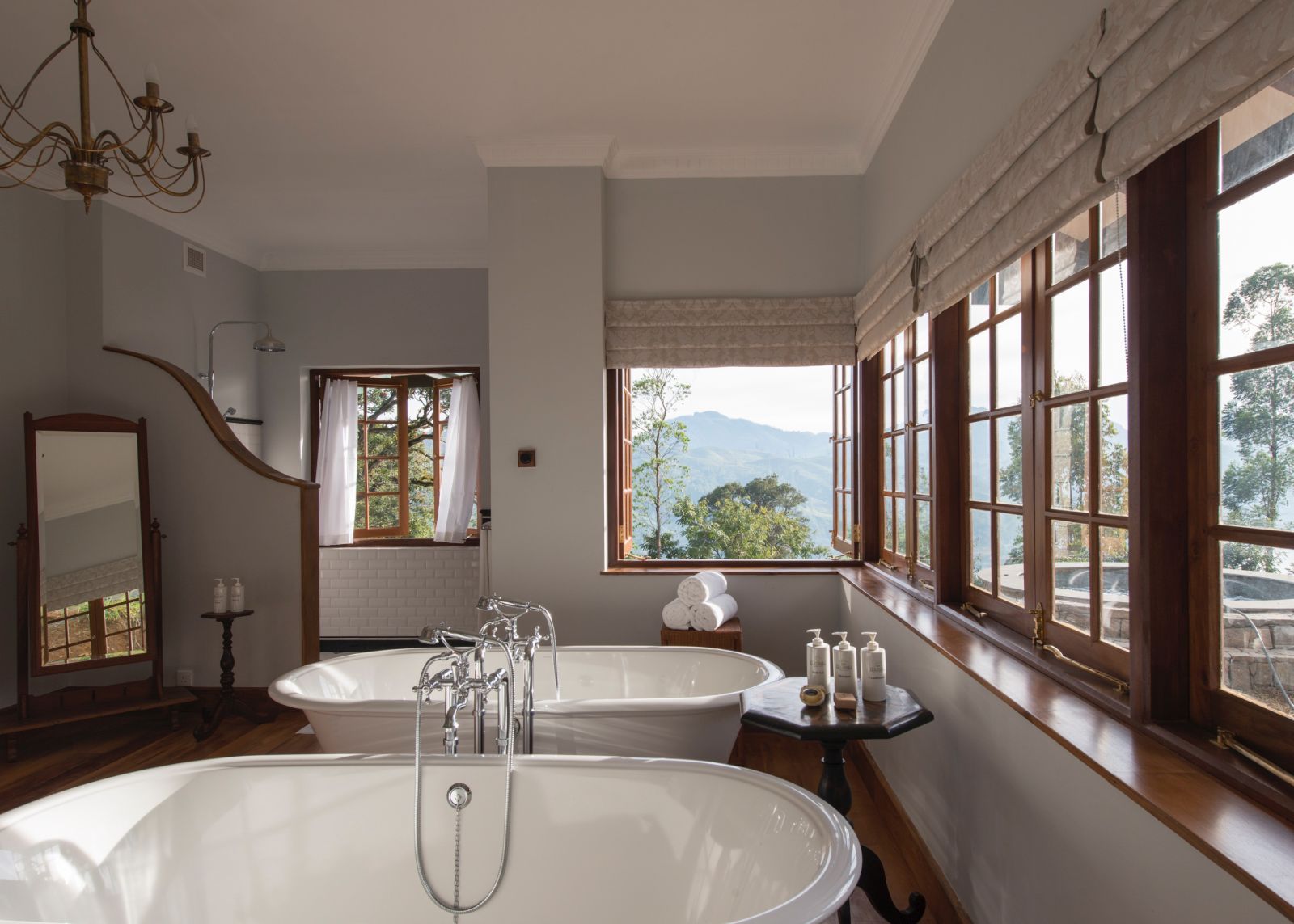 Dunkeld Bungalow owner's cottage bathroom Ceylon Tea Trails Sri Lanka