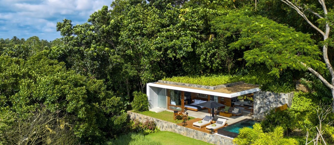 Contemporary villa at Haritha Villas Sri Lanka